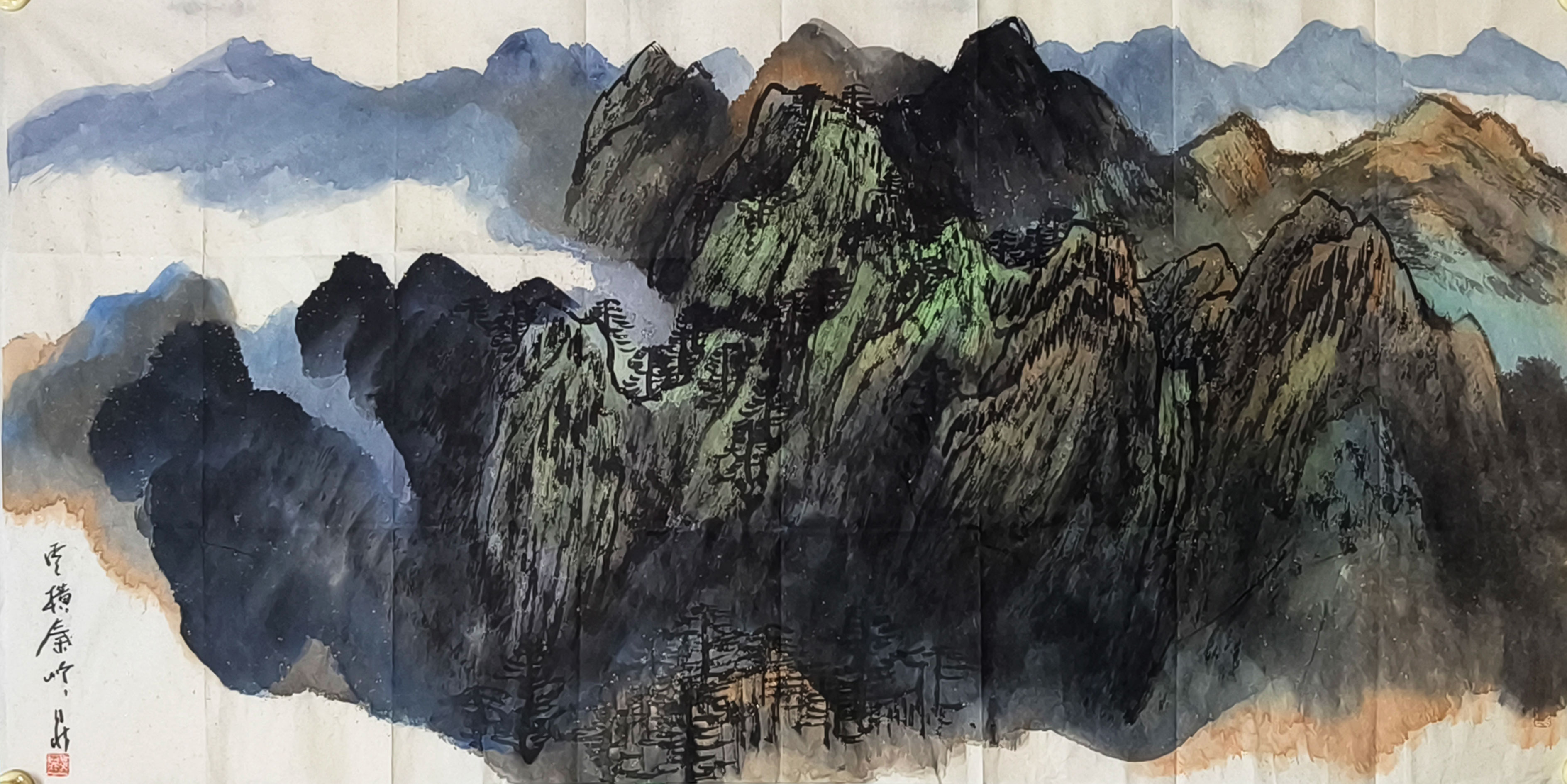 云横秦岭